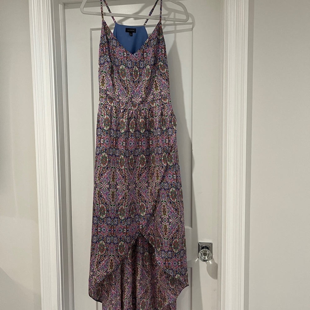 The Limited Purple and Pink High-Low Dress